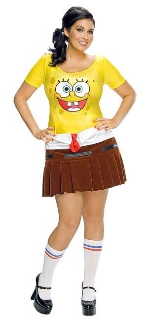 Sponge Babe SpongeBob SquarePants Plus Size Adult Costume